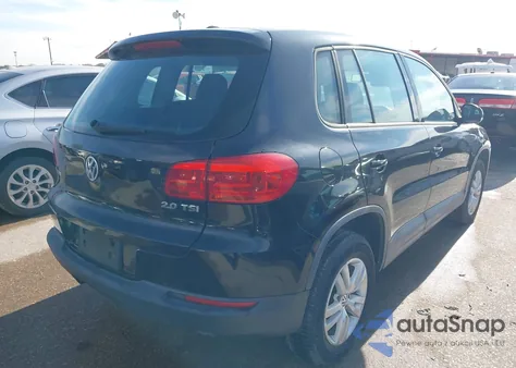 2013 Volkswagen Tiguan S из США, поврежденный, VIN WVGAV3AX1DW591585